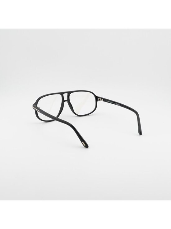 Tom Ford FT6082-B 001 Eyeglasses Black 57mm Aviator Frame main image 5